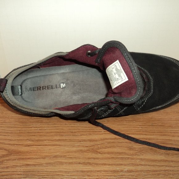 Merrell Move Women's Size 11 Shoes Sneakers Black Suede Lace Up - Picture 13 of 13